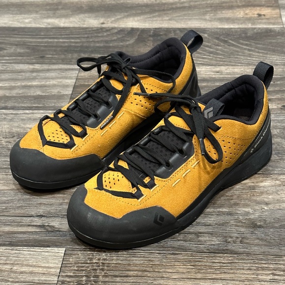 Black Diamond Technician Leather Approach Shoes in Amber Men’s Size 8 - Picture 1 of 14